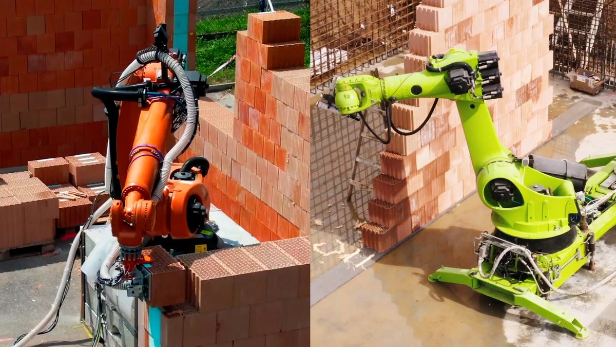 Partu stavařů může za rok nahradit rychlý zdící robot. A bude z Česka